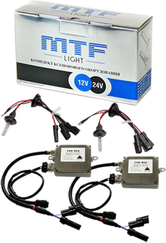 Комплект ксенона MTF Light 50W HB4 (9006) (4300K) с колбами Philips