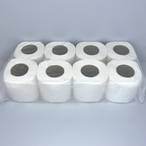 Туалетная бумага Papero Джамбо 2сл. 20 м белая (ТР021)