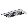 Светильник встраиваемый поворотный Arte Lamp Cardani piccolo A5941PL-2SI