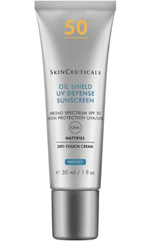 SkinCeuticals OIL SHIELD UV DEFENSE SUNSCREEN SPF50 Матирующий солнцезащитный крем для нормальной, комбинированной и жирной кожи, 30 мл