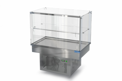 Холодильная витрина Камик встраиваемая (стекло) 1200*650*600(1150)