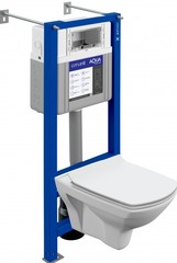 Cersanit 63533 Комплект CARINA XL CO DPL EO slim инсталляция AQUA SMART M40 фото