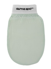 ALMASPA Шелковая пилинг-варежка (цвет мятный)