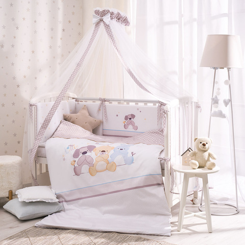 Комплект белья Три друга 7 предметов