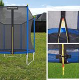 Батут DFC ULTRASPORT 6 ft с защитной сеткой фото №9