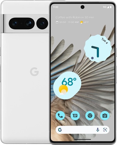 Смартфон Google Pixel 7 Pro 12/256 ГБ Snow, снежно-белый (USA, Global)
