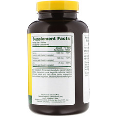 Nature's Plus, Кальций, магний, цинк, 180 таблеток