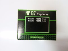 Фильтр масляный Hiflo HF137 Suzuki LS XF DR 650 750 800