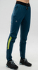 Женский Элитный лыжный костюм Nordski Race Dark Jeans Lime W