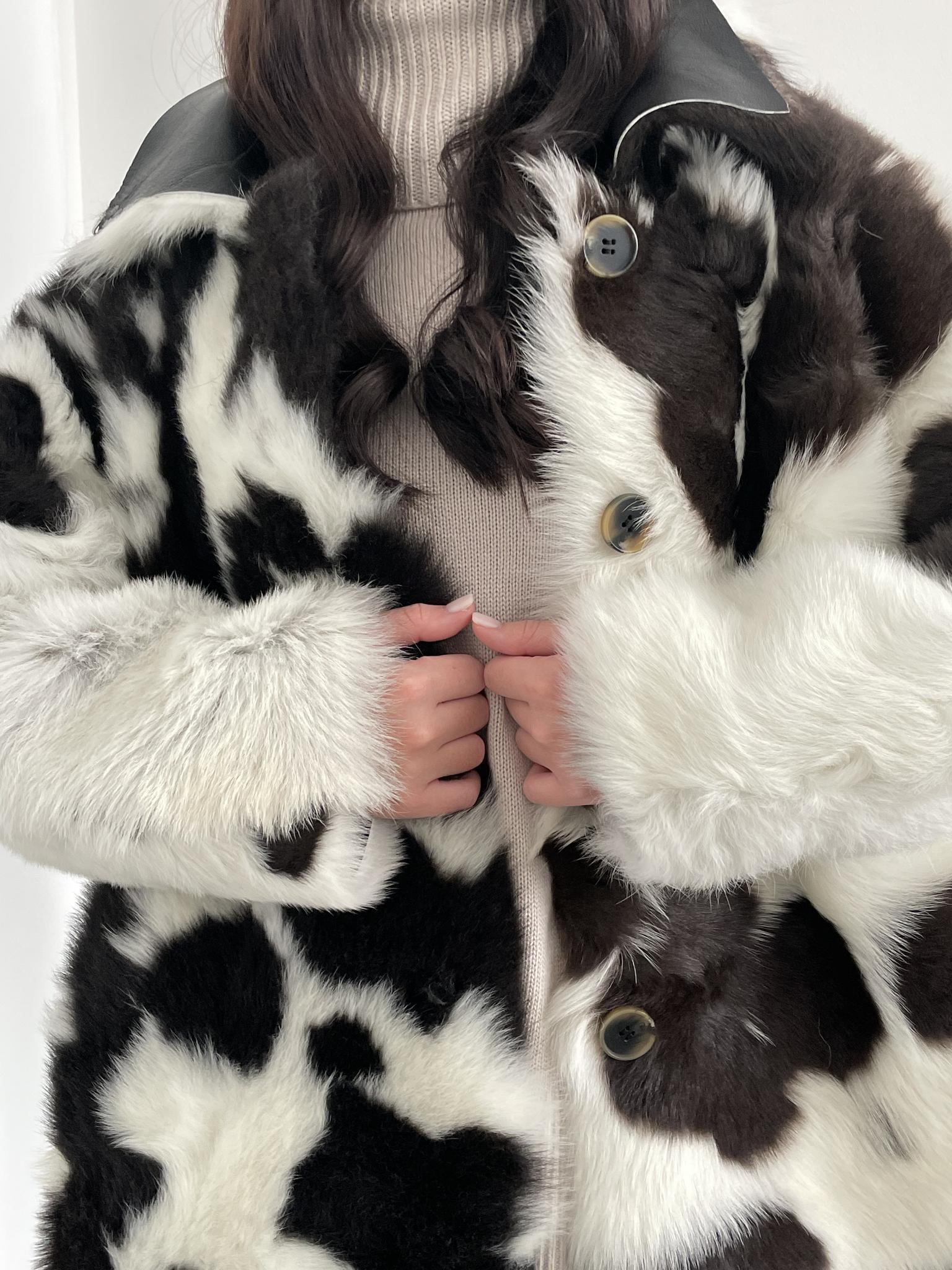 Двусторонняя куртка-дубленка Toscana Cruella