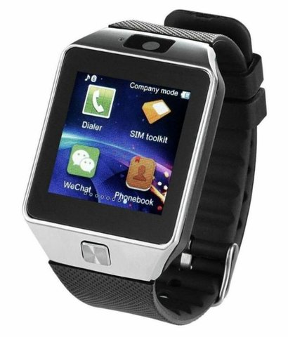 Смарт часы UWatch DZ09 (серебряный)