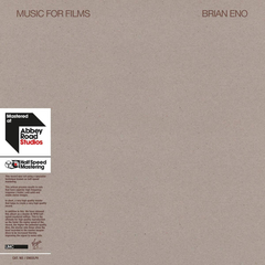 Brian Eno / Music For Films (2LP)