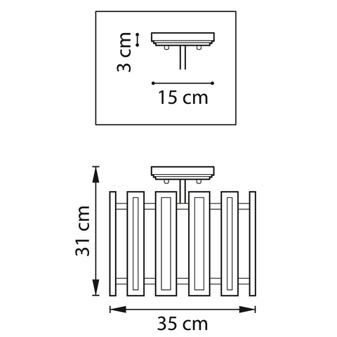 Потолочная люстра Agave Lightstar 712044