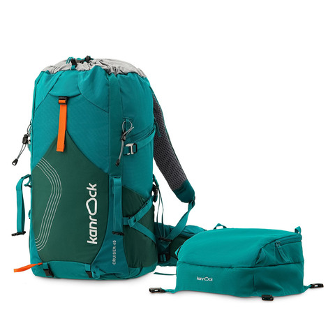 Картинка рюкзак туристический Kanrock Cruiser 45 Sea Green - 38