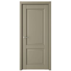 Купить Межкомнатная дверь экошпон винил Эрмитаж 4 серый глухая