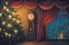 Щелкунчик №1 окно - фон неопреновый