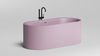 Salini 1049201MF PERLA 170x80 Ванна, интегрированный слив-перелив, сифон, накладка на сливное отверстие в цвет изделия, донный клапан Click-Clack, ножки (нерегулируемые)