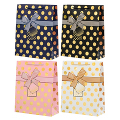 
          Подарочный пакет Basir, серия "Бант горох", 18*23*10 см, ассорти
