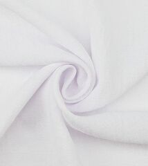 Креп креш, 260 гр/м.п, ш. 150 см, белый