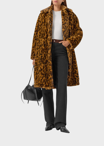 Пальто меховое HUGO Mafelda-1