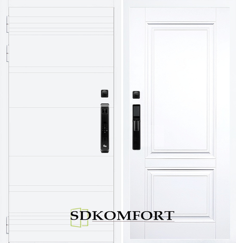 Белый матовый