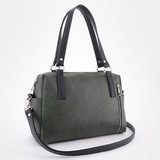 Сумка Саломея 1105 македония оливковый + черный