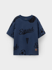 фуфайка  для мальчика  КР 302792/синий космос,спорт к616