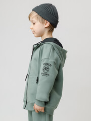 джемпер  для мальчика  КР 302853/хаки 5107 к612