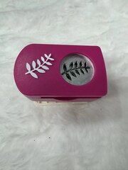 Фигурный дырокол 25 мм, лист папоротника.