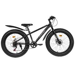 Велосипед 24" ACID F 460 D Black Flat/Dark Gray 2026