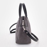 Сумка Саломея 603 мульти итальянский серо-черный