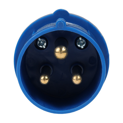 Вилка кабельная 013-16А-6h-220AC-2P+PE-IP44