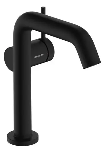 Смеситель для раковины 150, с донным клапаном, черный Hansgrohe Tecturis S 73340670