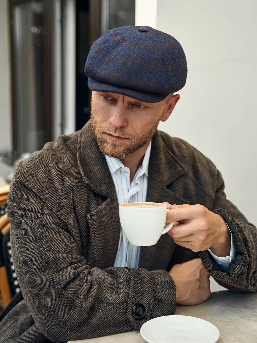 Кепка восьмиклинка утепленная