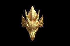 Силиконовый молд № 576 большой Дракон