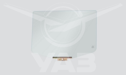 Стекло УАЗ-3163-01 опускное задн.двери левое с крон.