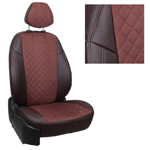 Авточехлы Volkswagen Jetta VII (Origin / Respect) c 18г. (Ромб)