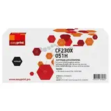 Картридж EasyPrint LH-CF230X/051H для HP LJ Pro M203/M227/Canon LBP162/MF264/MF267/MF269 (4100 стр.) с чипом CF230X/051H