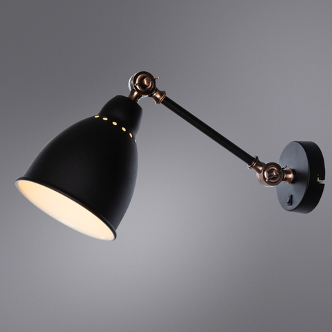 Бра Arte Lamp Braccio A2054AP-1BK