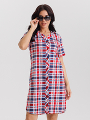 4630 Туника на пуговицах