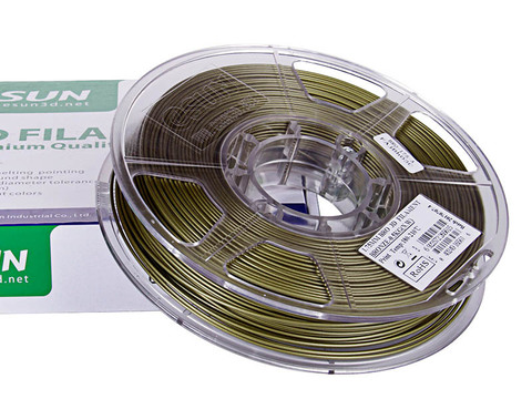 Катушка пластика Bronze ESUN 1.75 мм 0,5кг.