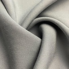 Штапель твил вискозный ш142см 97%rayon 3%спандекс, цвет серый