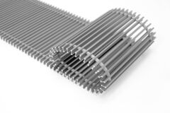 MINIB PAALSL-249-2500 Решетка для конвекторов В=260 мм алюминиевая