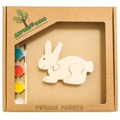 Развивающая игрушка"Зайчик"с красками