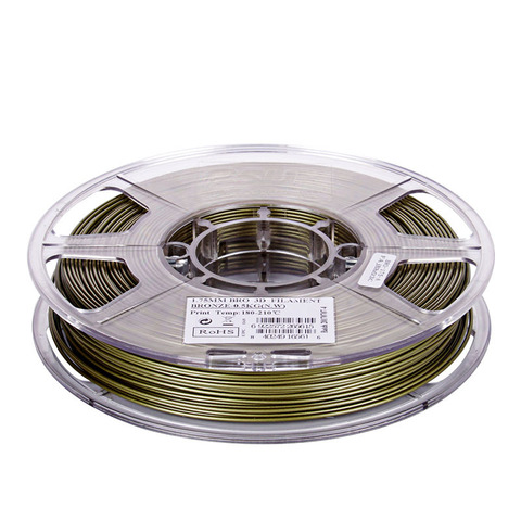 Катушка пластика Bronze ESUN 1.75 мм 0,5кг.