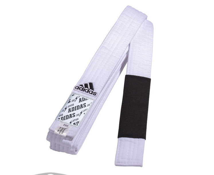 Джиу-Джитсу Пояс для джиу-джитсу c чёрной полоской Adidas poyas_dlya_dzhiu_dzhitsu_club_belyy.jpg