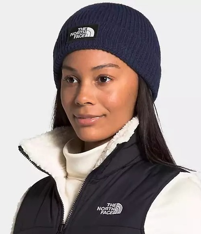 Шапка короткая North Face Logo Box 