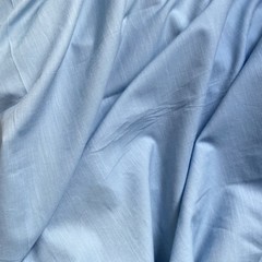 Ткань хлопок с кашемиром сорочечный голубой 2150