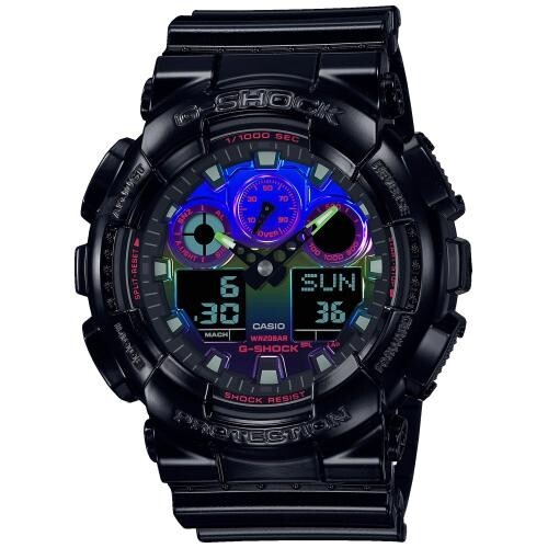 Часы мужские Casio GA-100RGB-1A G-Shock