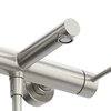 Cezares RELAX-VD-GM RELAX-VD-GM Смеситель для ванны и душа однорычажный в комплекте с ручным душем, шлангом и держателем, оружейная сталь